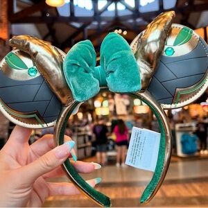 Disney Parks Marvel Loki Theme Mickey‎ Minnie Mouse Ears Headband NWT